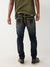 True Religion Men Faded Skinny Fit Jeans