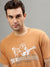 True Religion Orange Fashion Logo Regular Fit T-Shirt