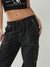 True Religion Women Solid Oversized Jeans