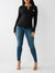 True Religion Black Fashion Logo Regular Fit Top