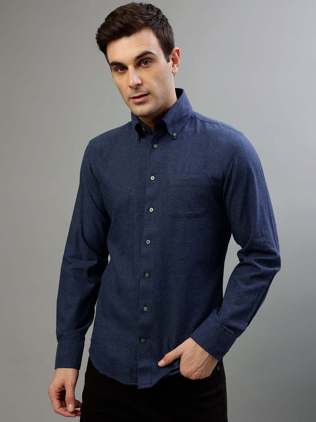 Bruun & Stengade Blue Fashion Slim Fit Shirt