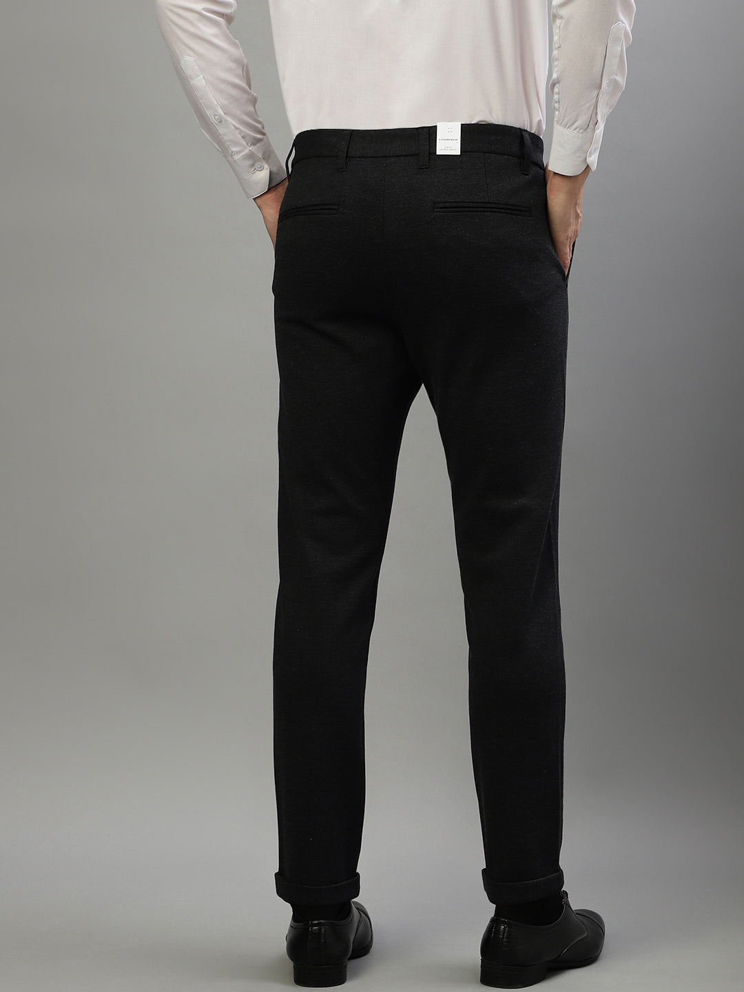 Lindbergh Men Slim Fit, Cropped Length Trouser