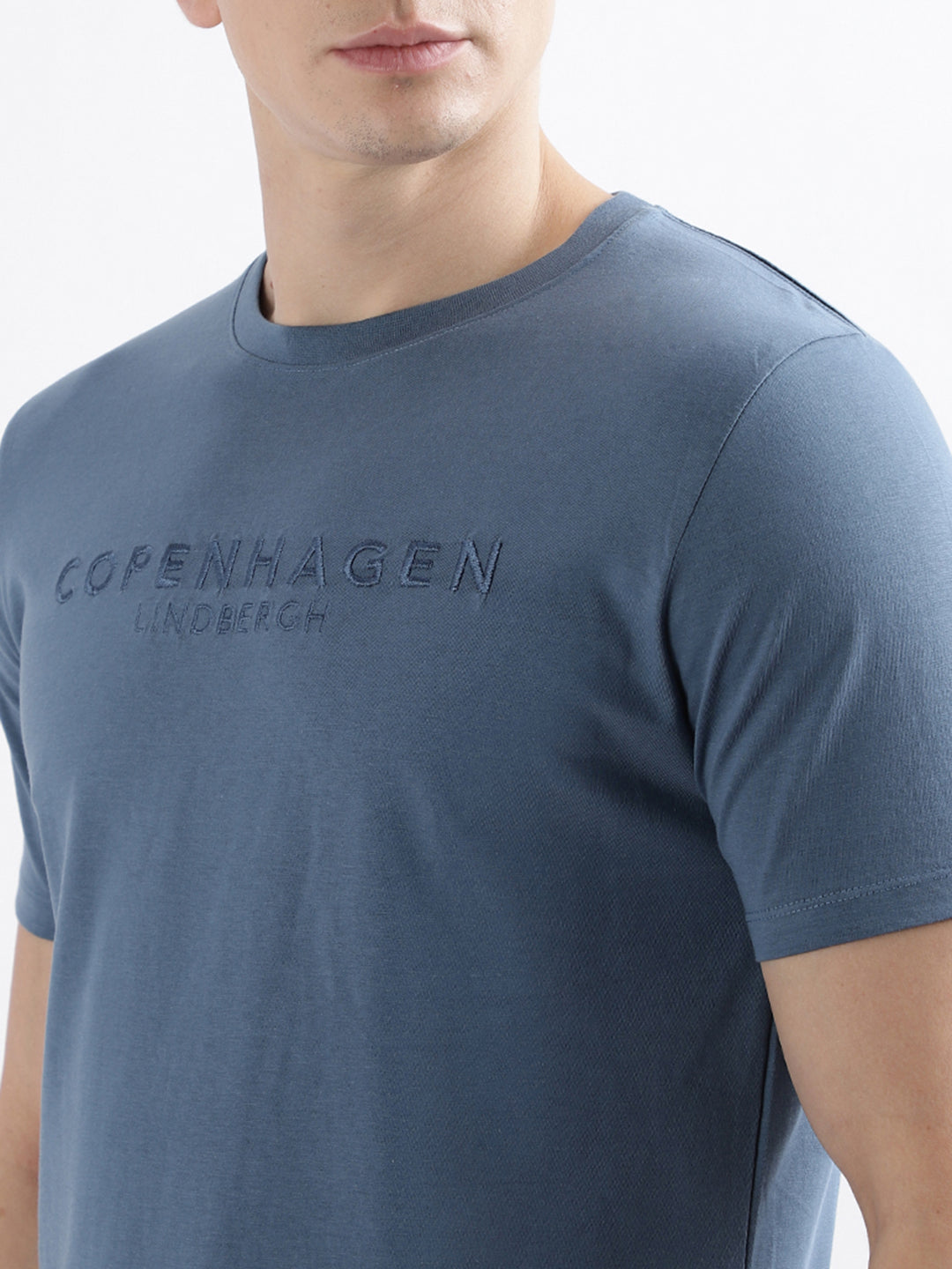 Lindbergh Blue Fashion Relaxed Fit T-Shirt