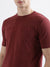 Lindbergh Burgundy Fashion Relaxed Fit T-Shirt