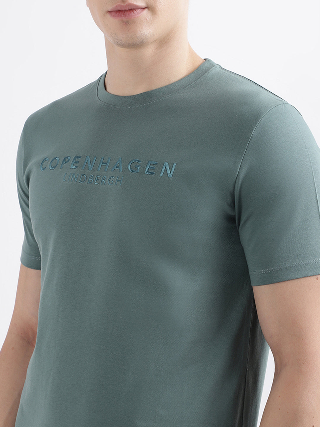 Lindbergh Green Fashion Relaxed Fit T-Shirt