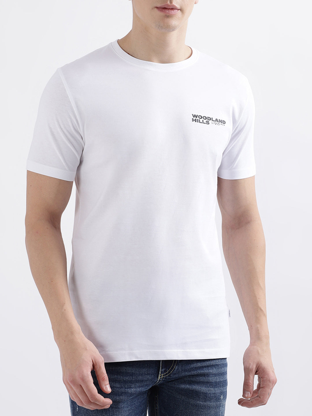 Lindbergh White Fashion Relaxed Fit T-Shirt