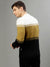 Lindbergh Men Colour blocked High Neck Full Sleeves Sweater