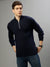 Lindbergh Men Solid High Neck Full Sleeves Sweater