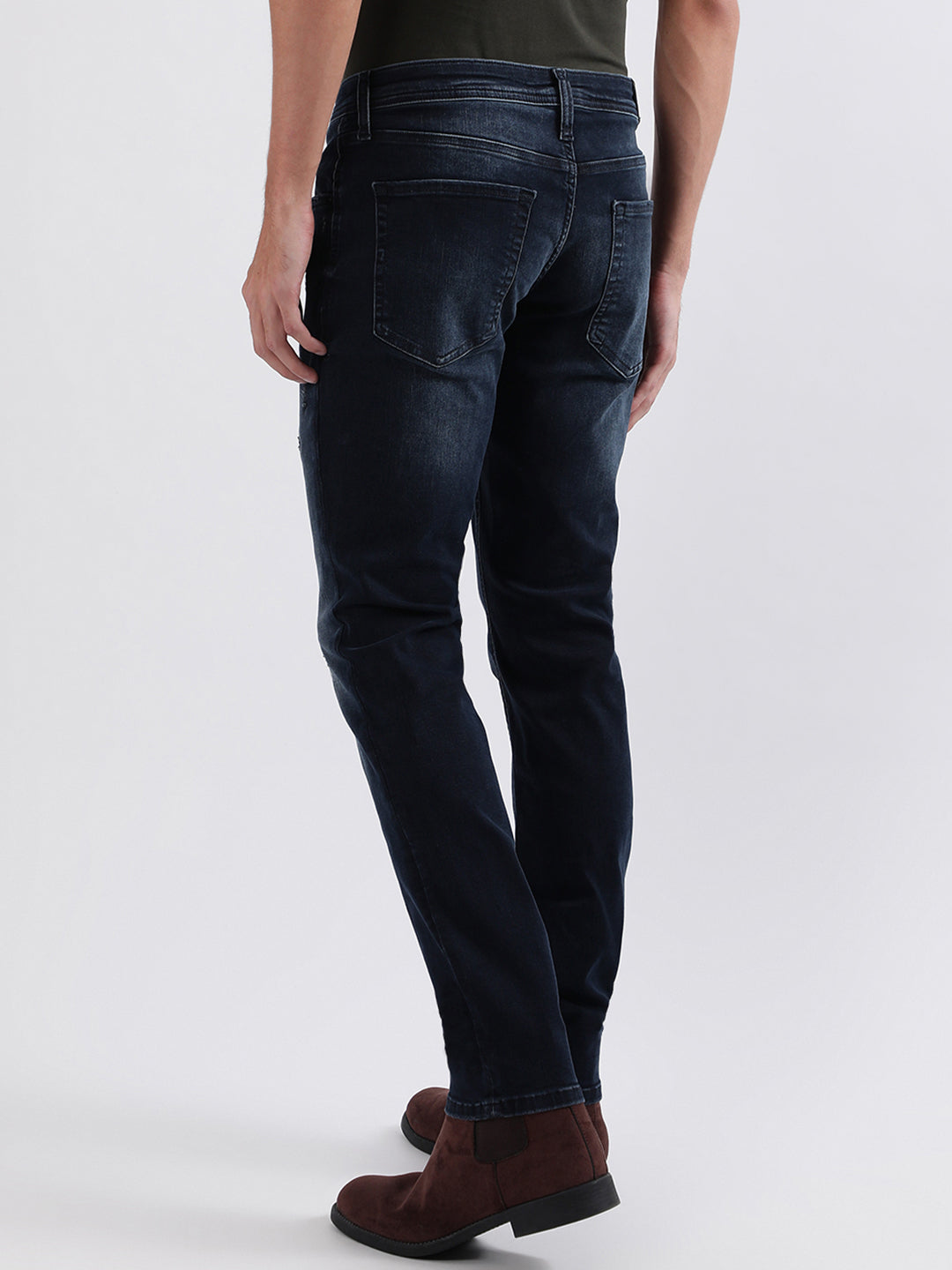 Antony Morato Men Solid Slim Fit Jeans