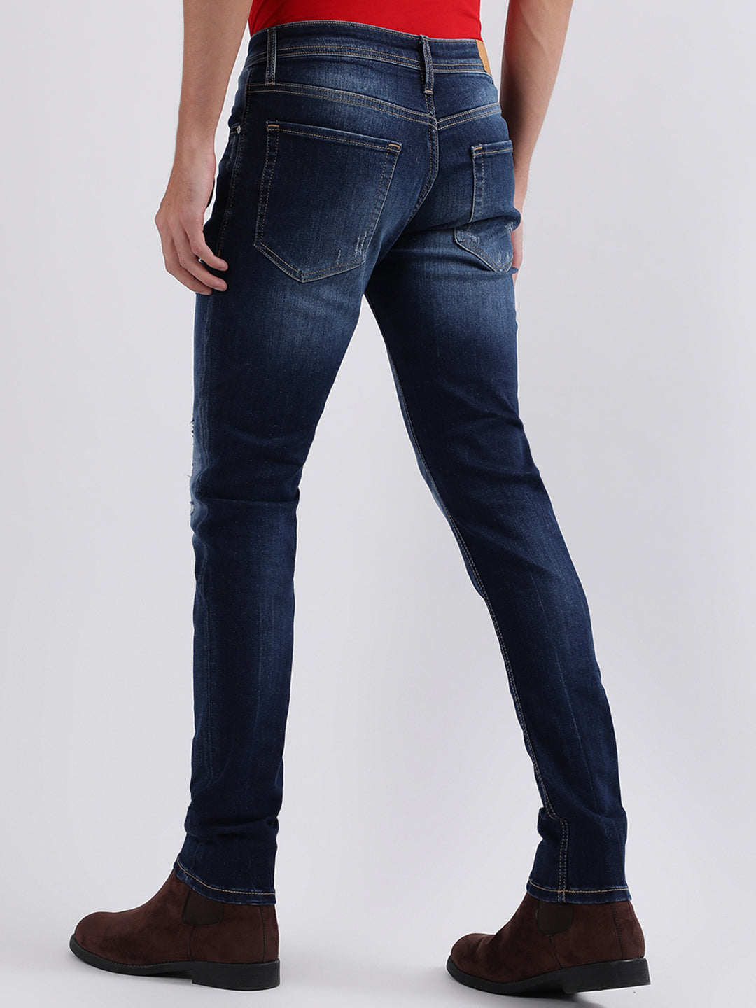 Antony Morato Men Solid Skinny Fit Jeans