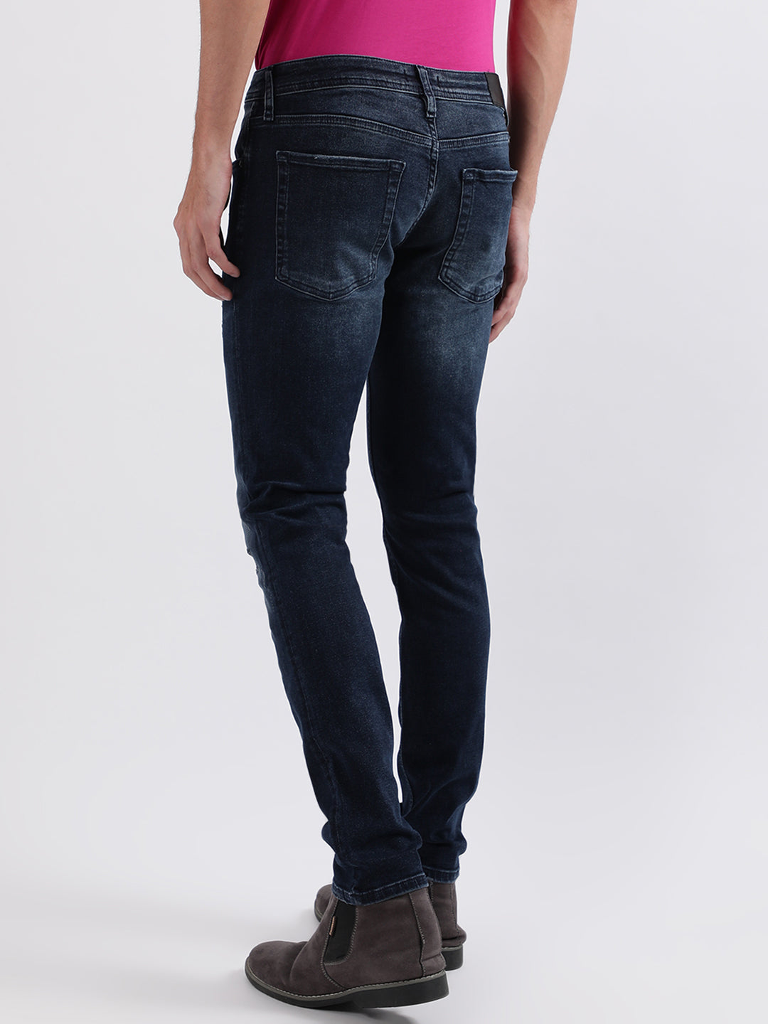 Antony Morato Men Solid Tapered Fit Jeans