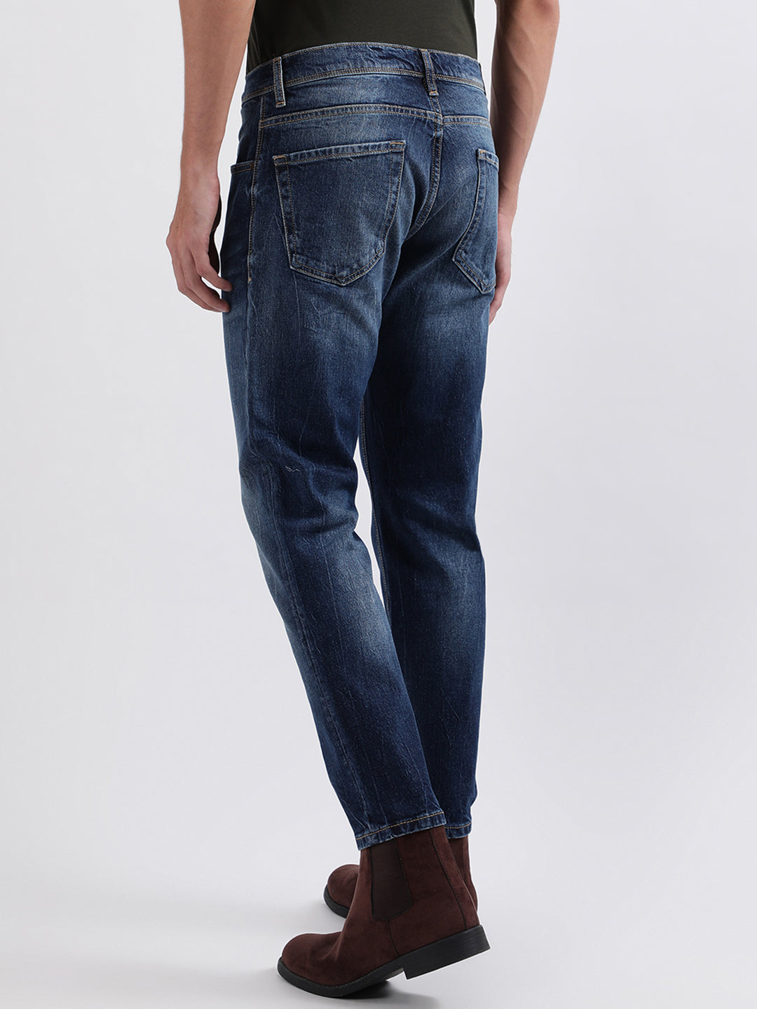 Antony Morato Men Solid Slim Fit Jeans