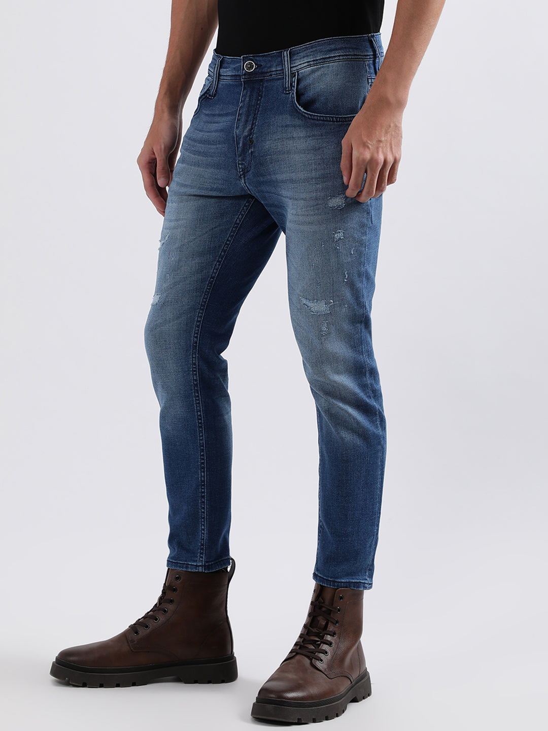 Antony Morato Men Solid Skinny Fit Jeans