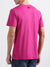 Antony Morato Pink Printed Regular Fit T-Shirt