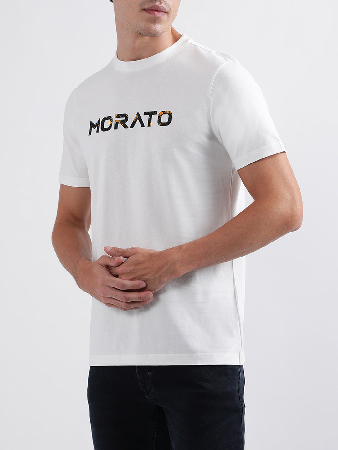 Antony Morato White Regular Fit T-Shirt
