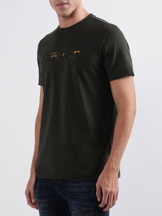 Antony Morato Military Green Regular Fit T-Shirt