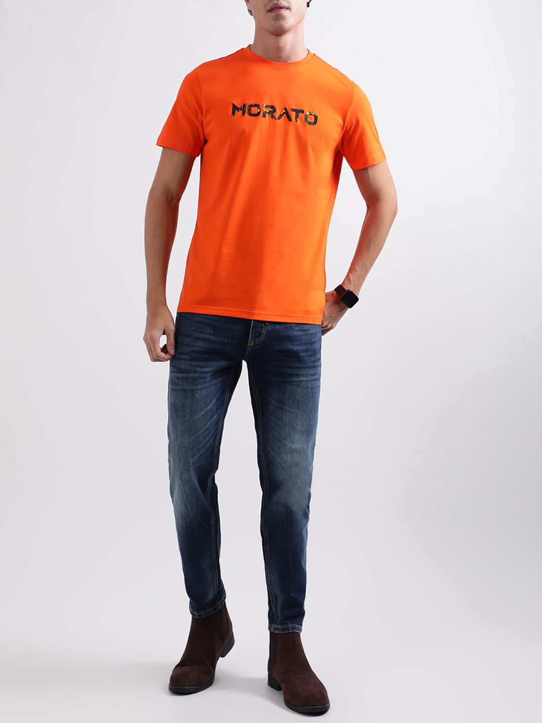 Antony Morato Red Regular Fit T-Shirt