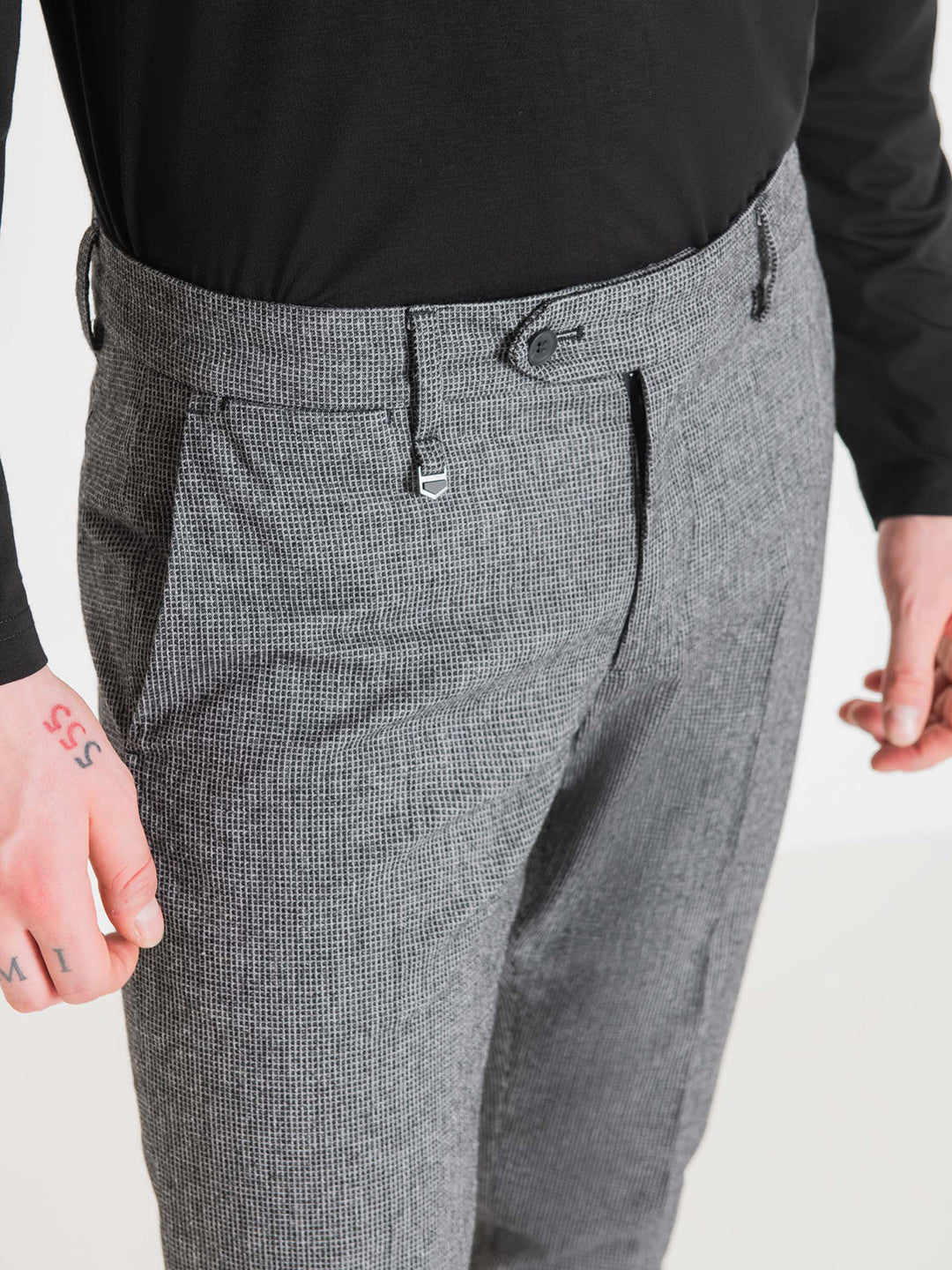 Buy Grey Skinny Fit Trousers 2 Pack 3 years | School trousers | Tu