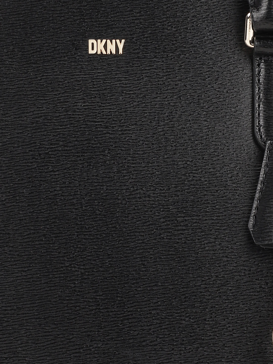 DKNY Trousers w. Belt - Black w. White » Quick Shipping