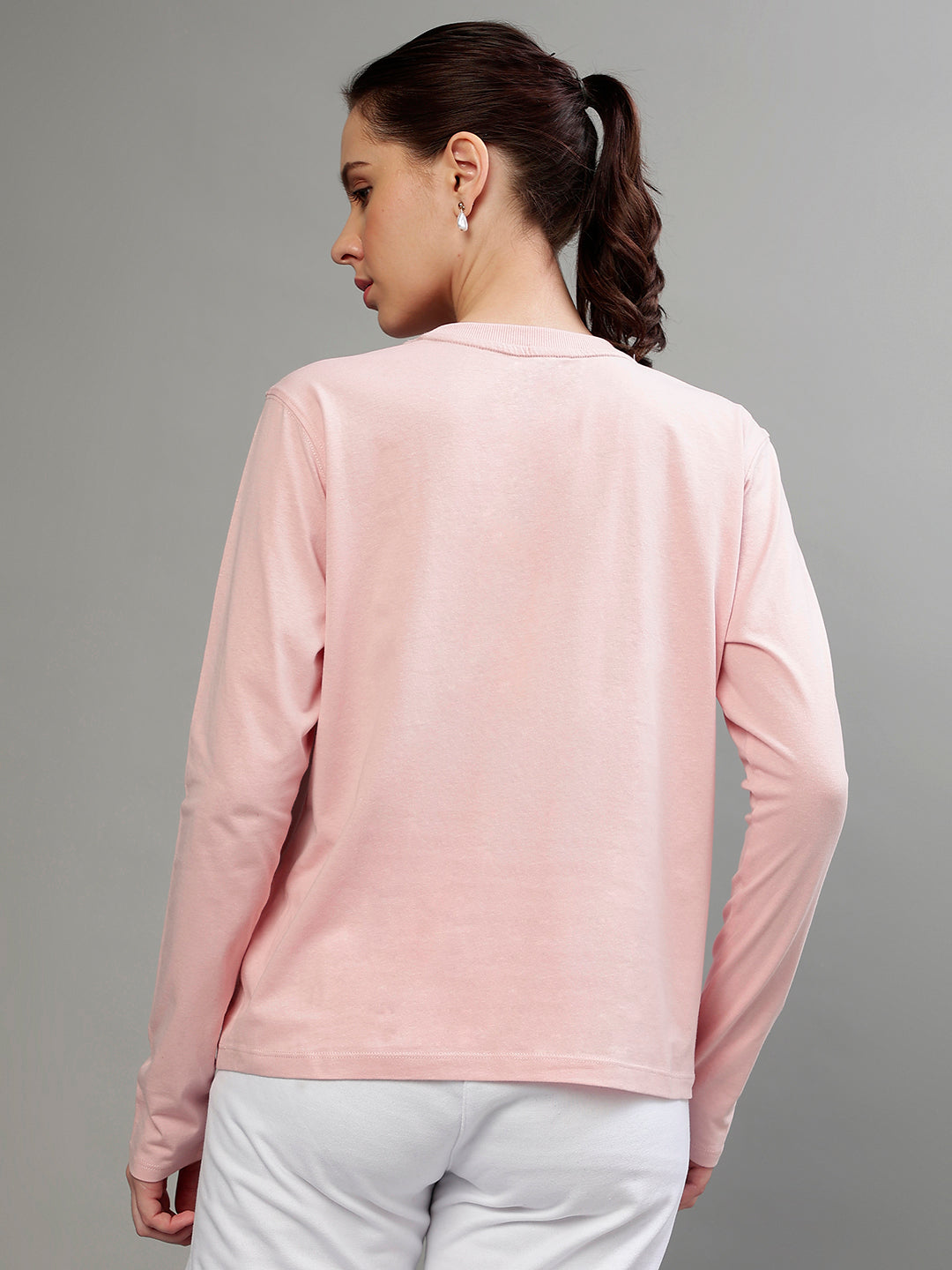 Dkny Pink Fashion Regular Fit T-Shirt