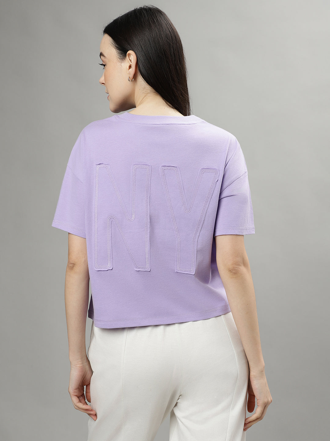 Dkny Purple Fashion Regular Fit Top