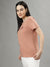 Dkny Dusty Pink Fashion Logo Regular Fit T-Shirt