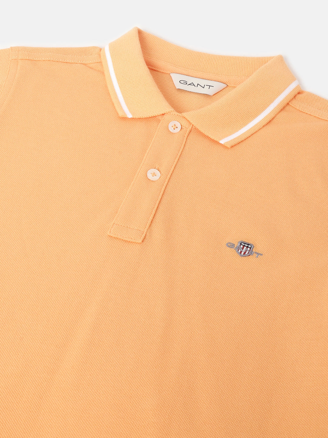 Gant Kids Orange Fashion Regular Fit Polo T-Shirt