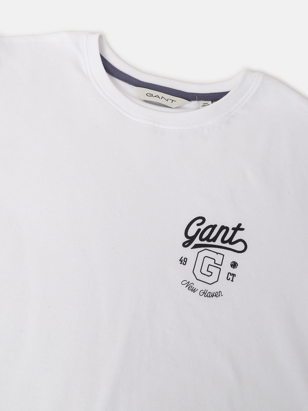 Gant Kids White Fashion Regular Fit T-Shirt