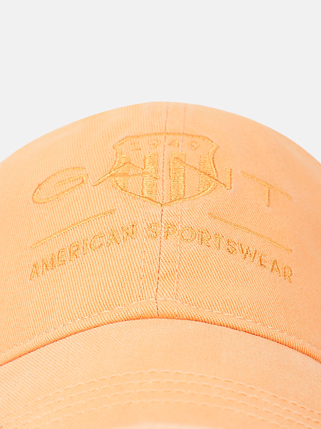 Gant Boys Orange Solid Baseball Cap