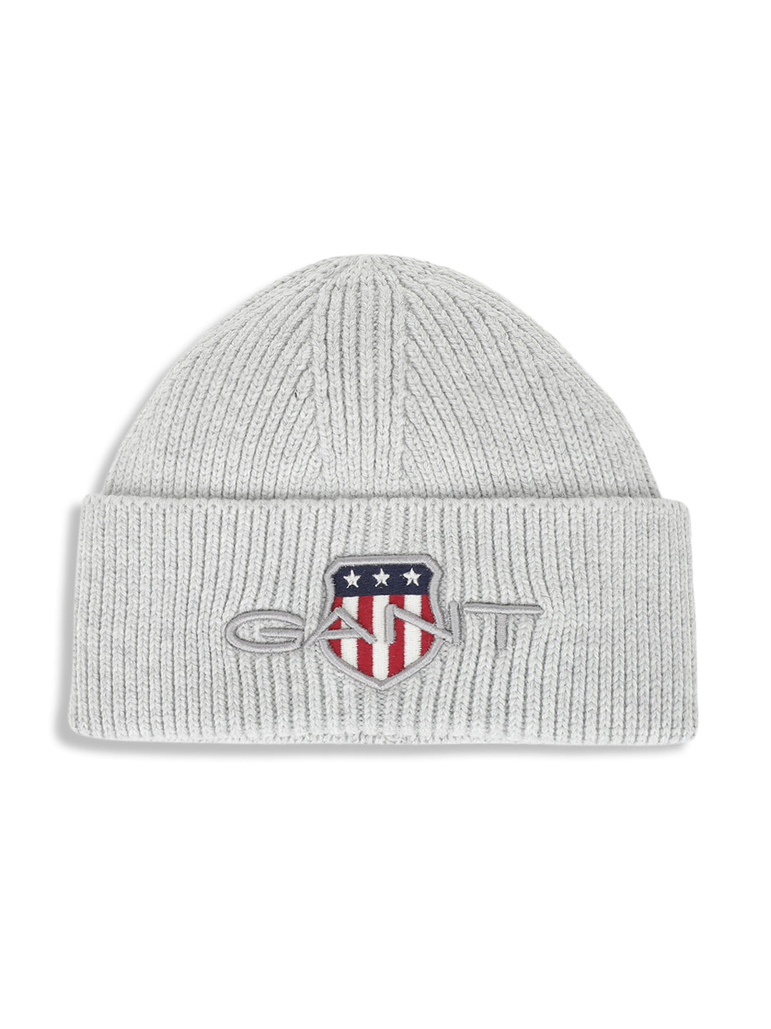 Gant Boys Grey Solid Beanie Cap