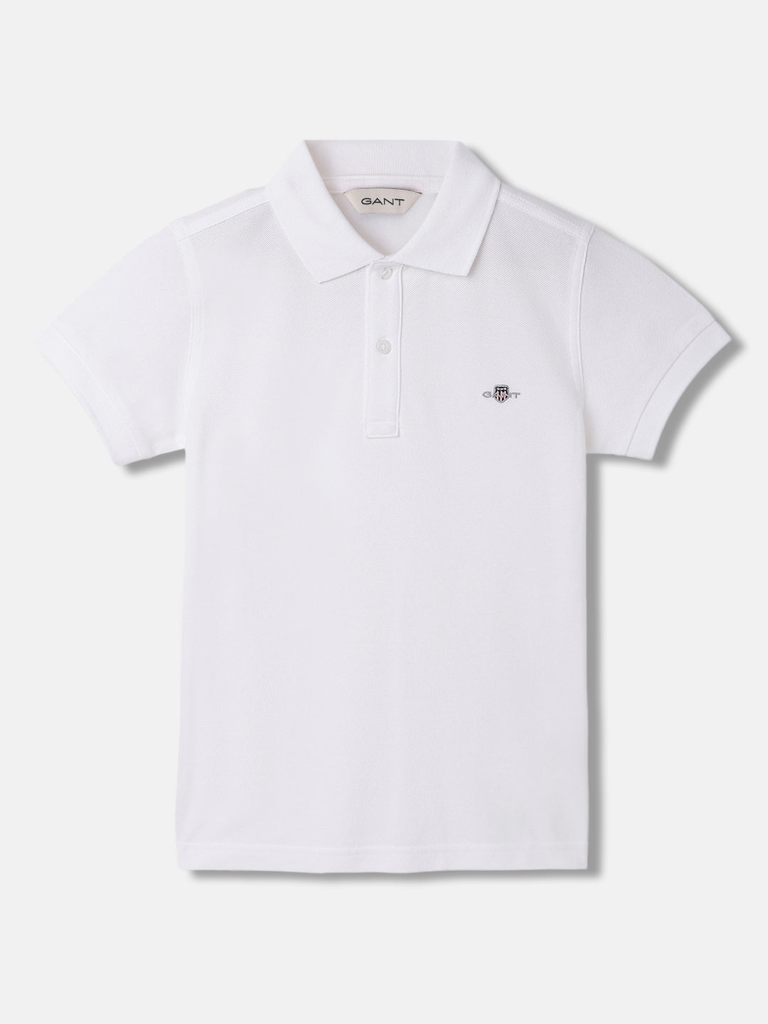 Gant Kids White Regular Fit T-shirt