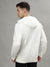 Gant Men Off White Solid Hooded Long Sleeves Sweatshirt