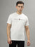 Gant Off White Fashion Logo Regular Fit T-Shirt