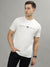 Gant Off White Fashion Logo Regular Fit T-Shirt