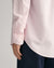 Gant Men Pink Solid Button-down Collar Full Sleeves Shirt