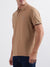 Gant Warm Khaki Regular Fit Polo T-Shirt