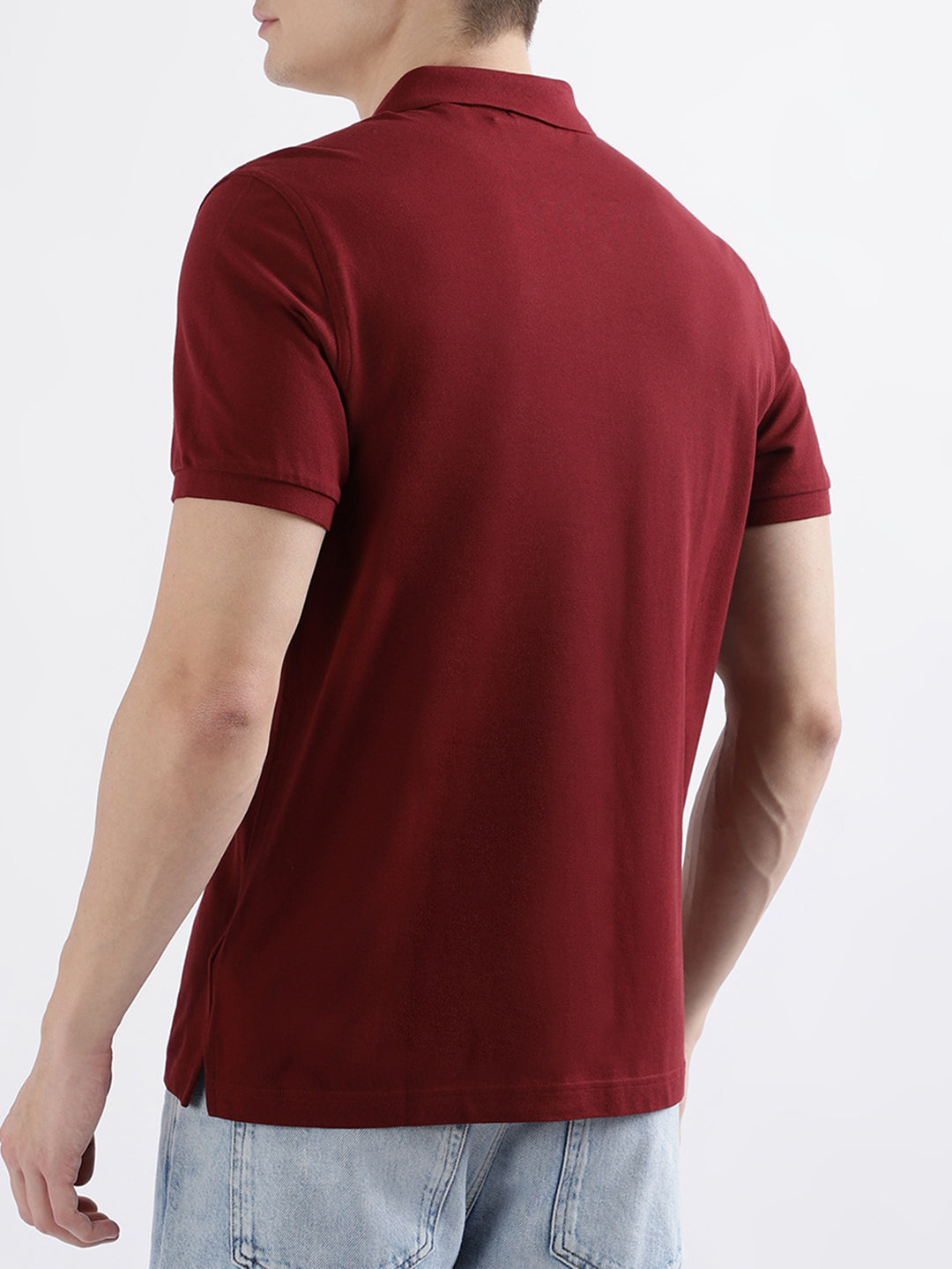 Gant Red Fashion Regular Fit Polo T-Shirt