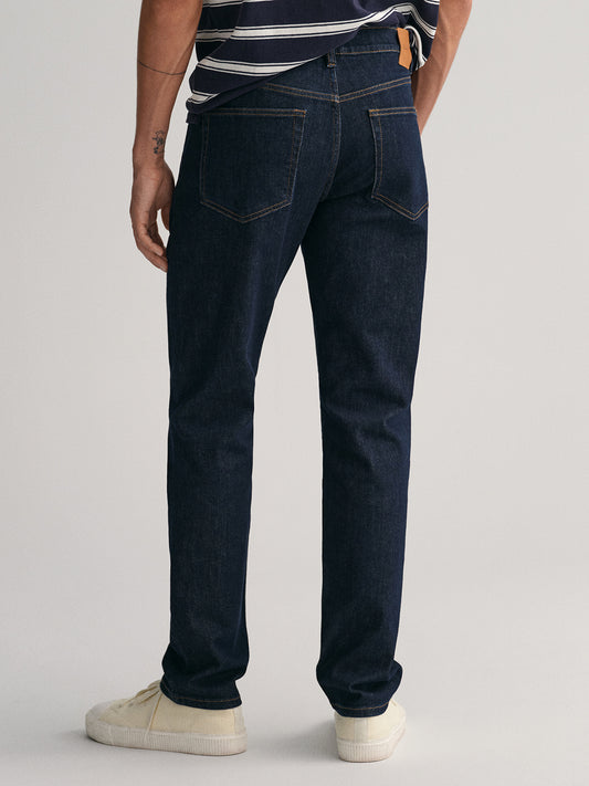 Gant Men Solid Slim Fit Jeans