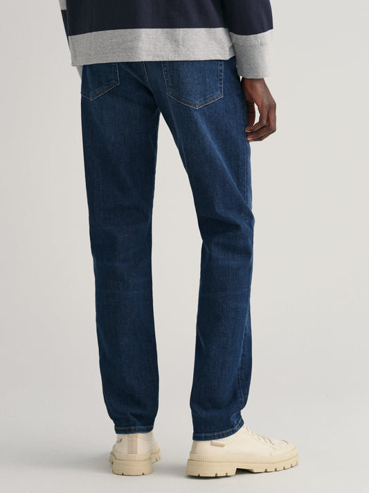 Gant Men Solid Slim Fit Jeans