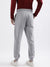 Gant Men Grey Melange Solid Relaxed Fit Sweatpant