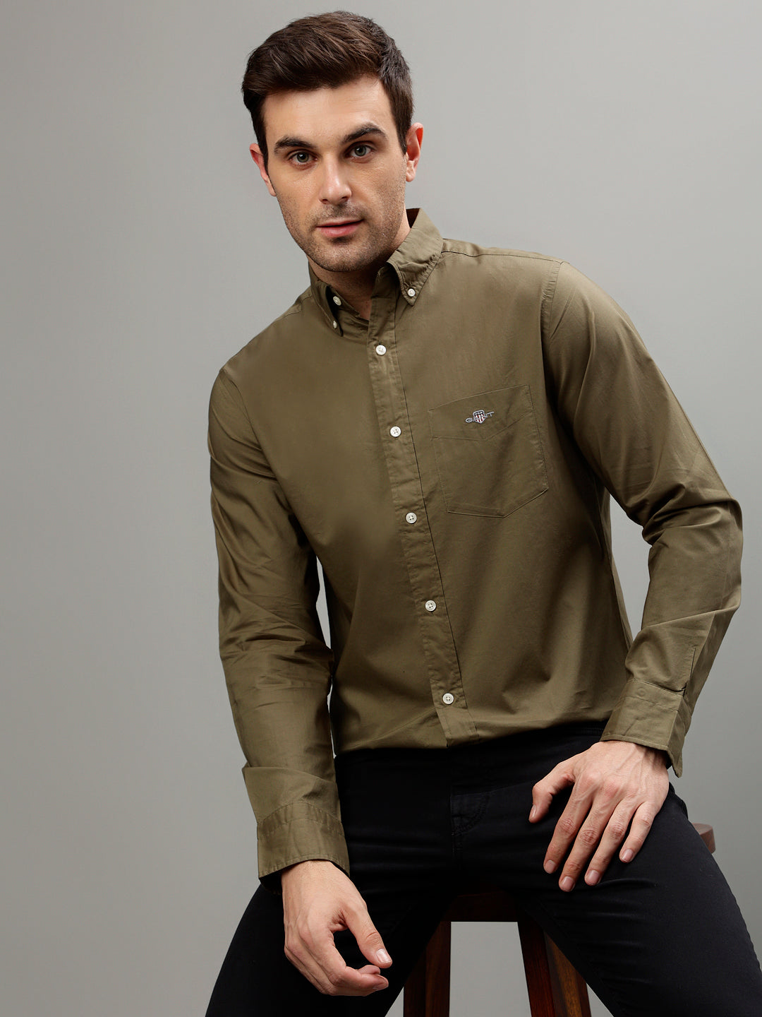 Gant Green Fashion Regular Fit Shirt