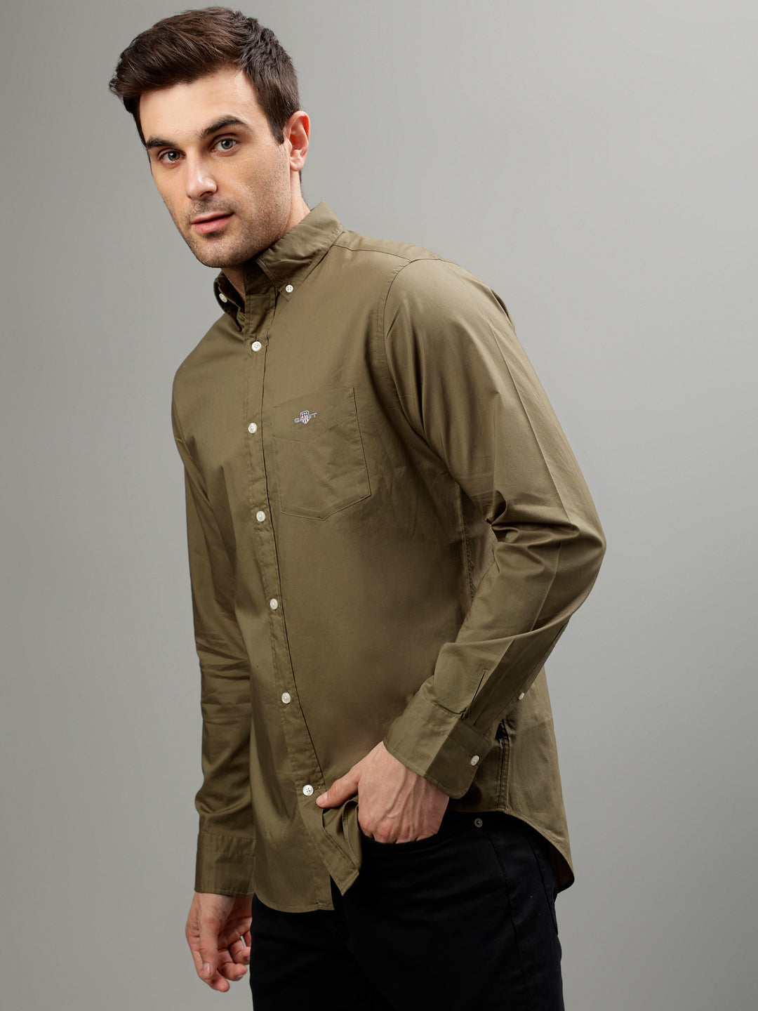 Gant Green Fashion Regular Fit Shirt