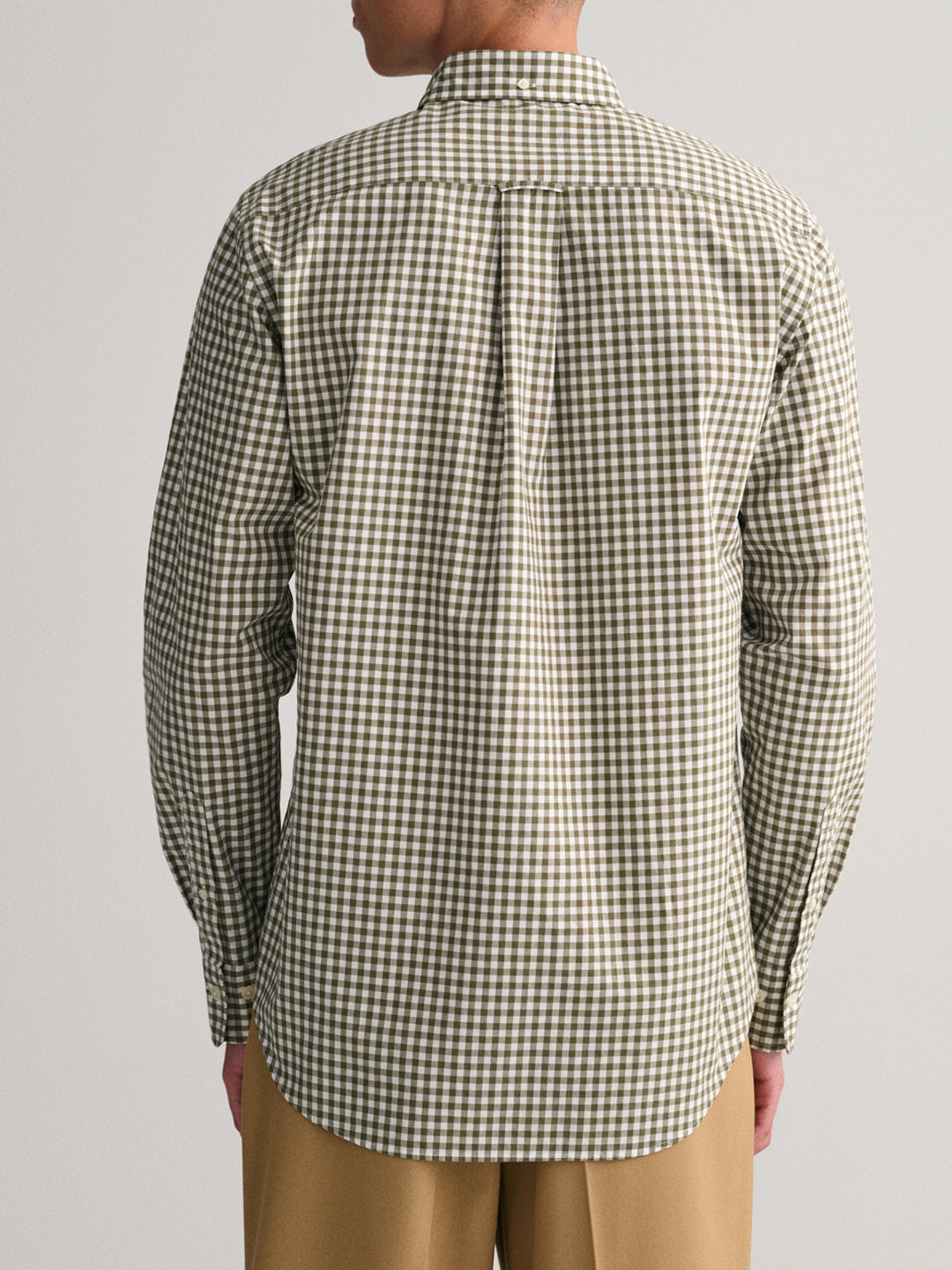 Gant Green Fashion Checked Regular Fit Shirt