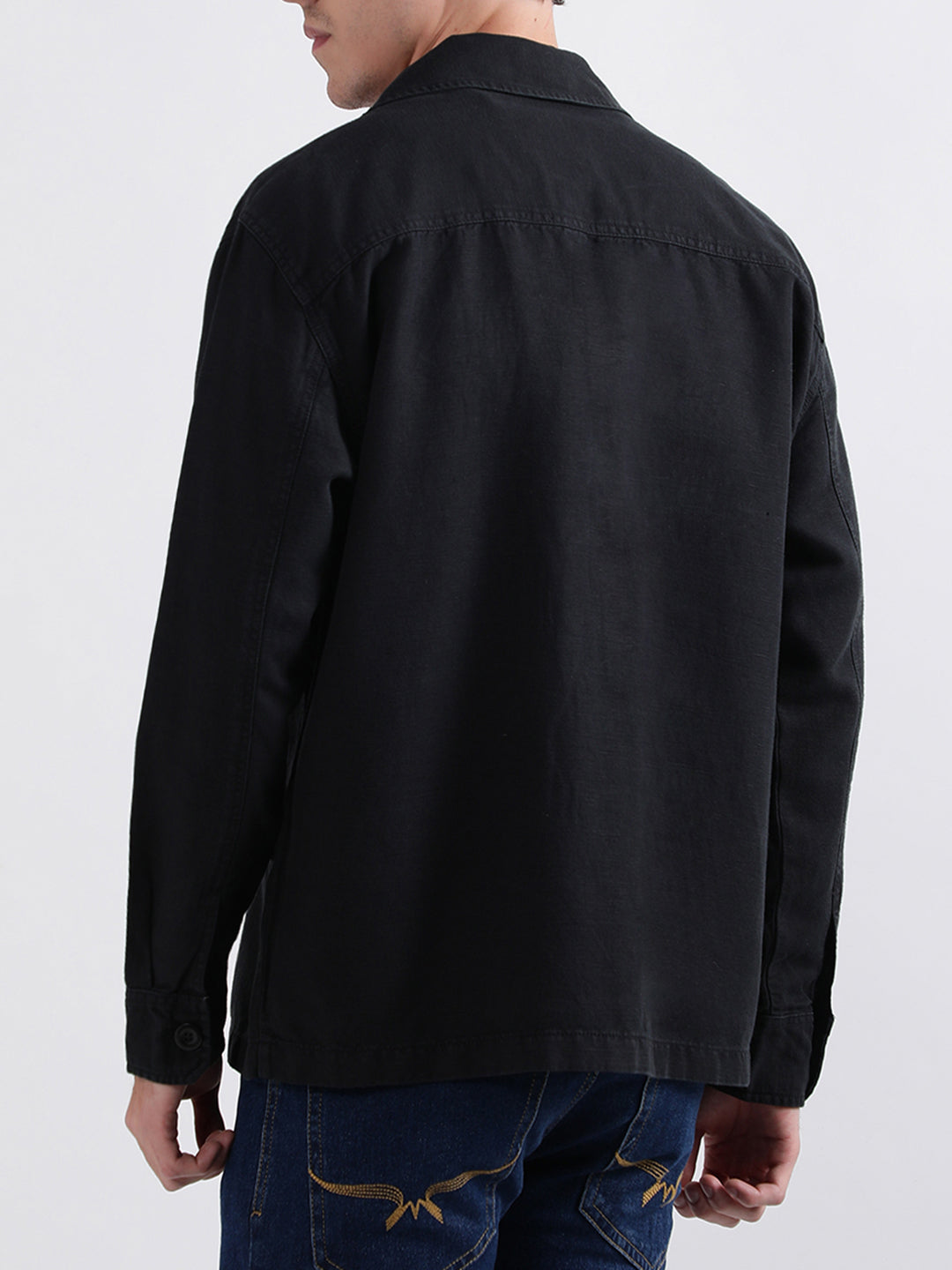 Gant Men Black Solid Jacket