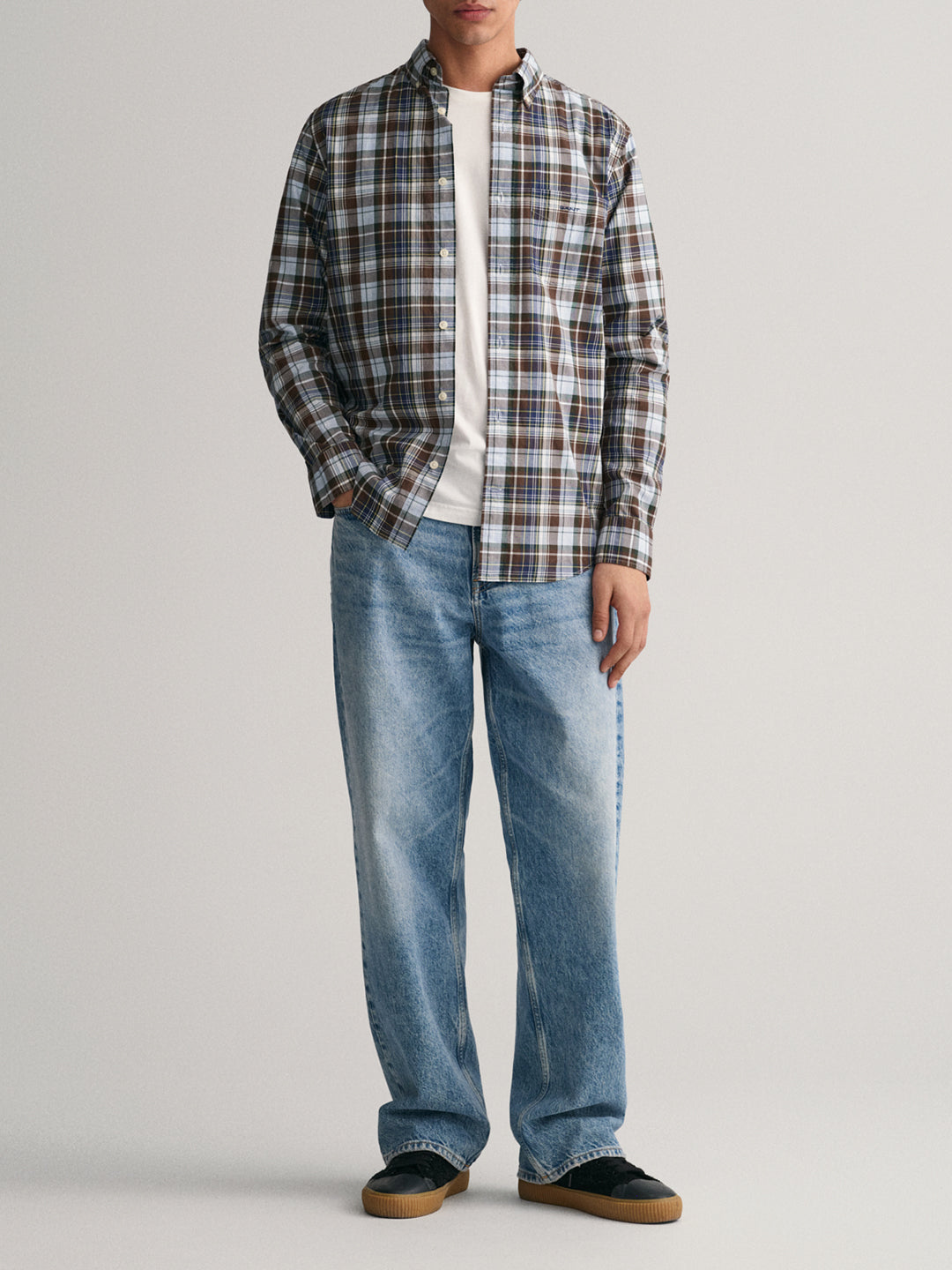 Gant Multi Fashion Checked Regular Fit Shirt