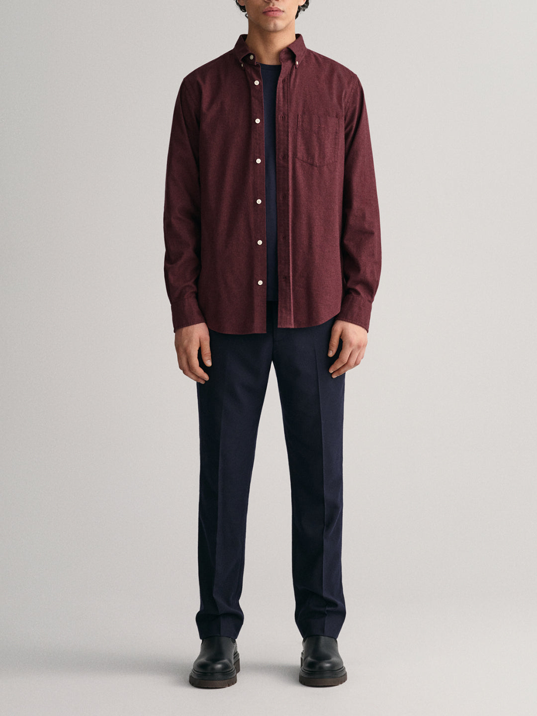 Gant Wine Fashion Regular Fit Shirt