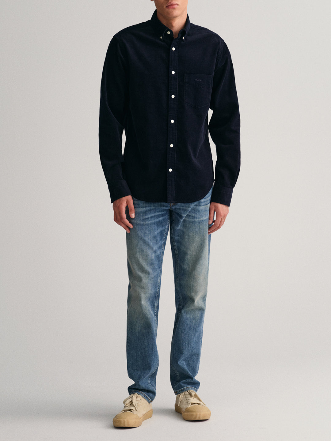 Gant Navy Blue Fashion Regular Fit Shirt