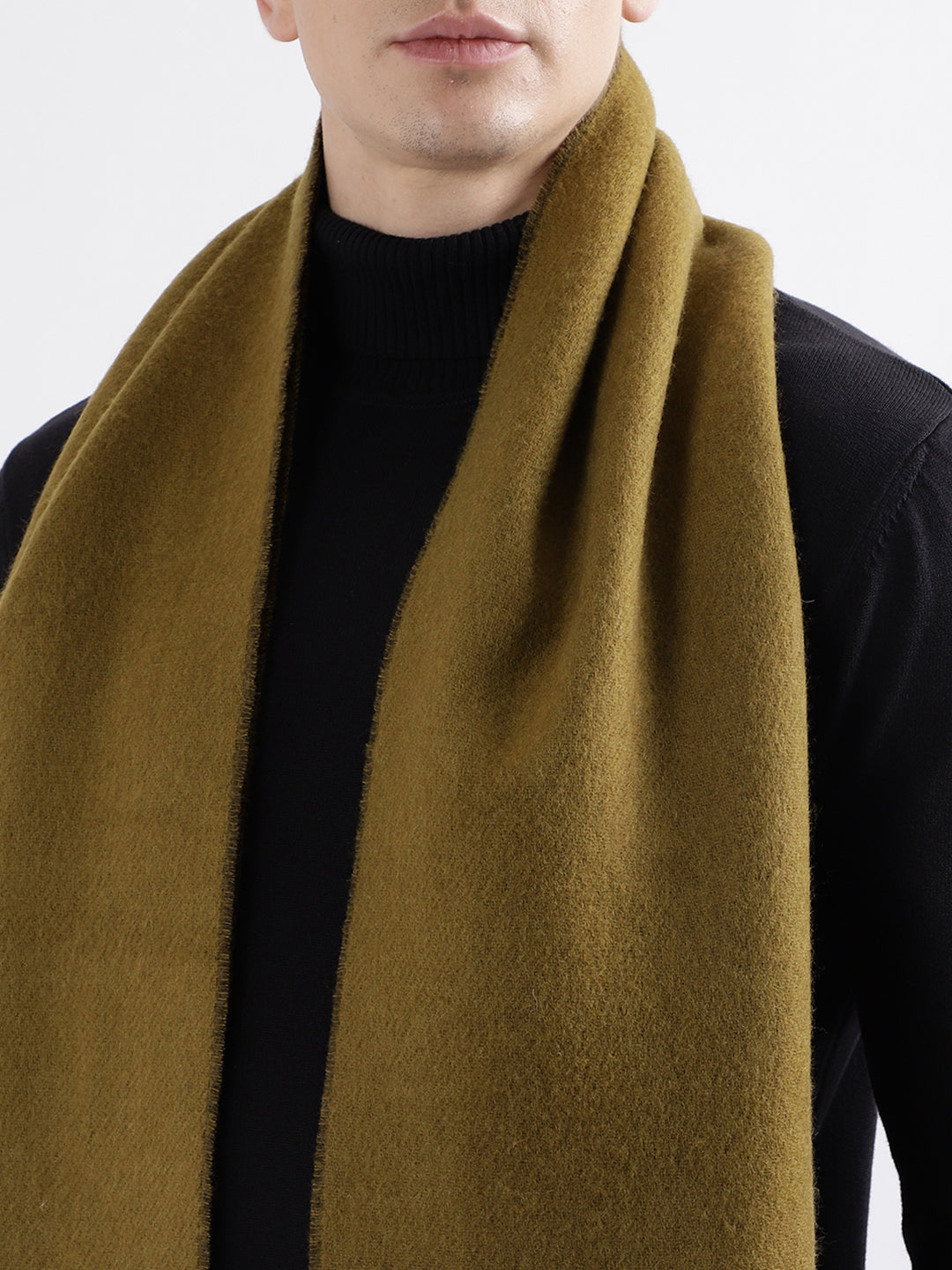 Gant Men Green Solid Scarf