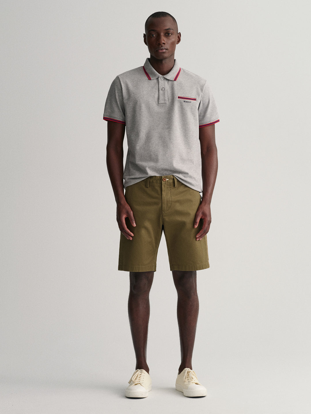 Gant Men Slim Fit Cotton Chino Shorts