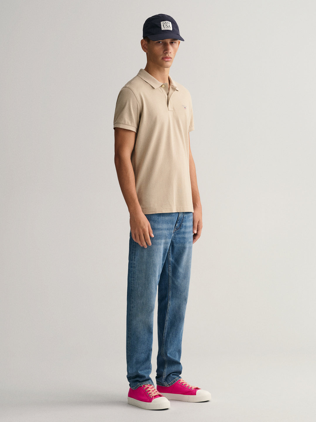 Gant Men Regular Fit Light Fade Cotton Jeans